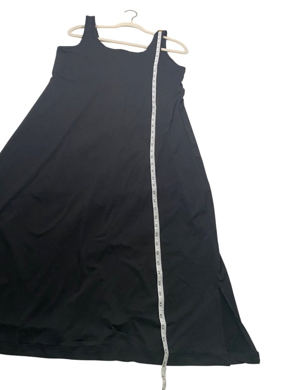 Columbia PFG Black Sleeveless Maxi Dress Omni-Freeze Cooling L outdoor comfort - Picture 10 of 11